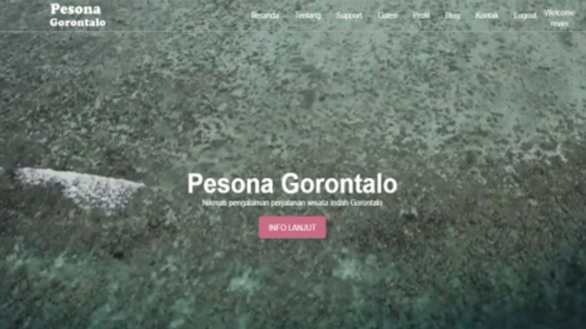 Pesona Gorontalo Website